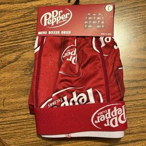 Dr Pepper Men’s Boxer Briefs size Large